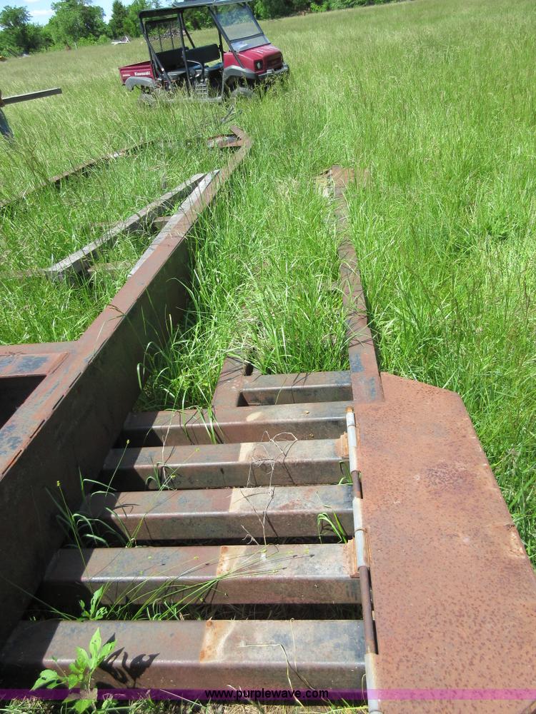 image for item D2452 1975 shop built A-frame combine trailer