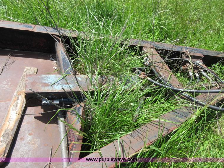 image for item D2452 1975 shop built A-frame combine trailer