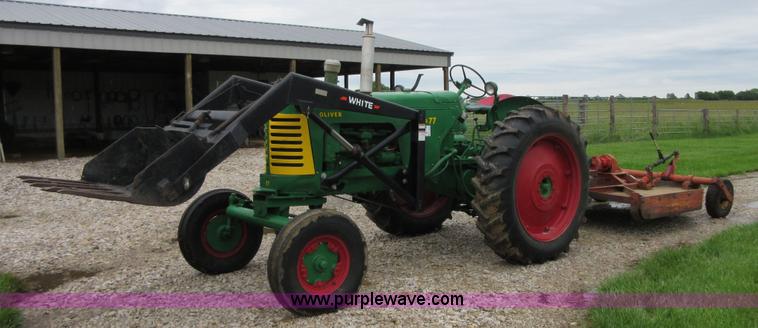 image for item D2469 Oliver Super 77 tractor