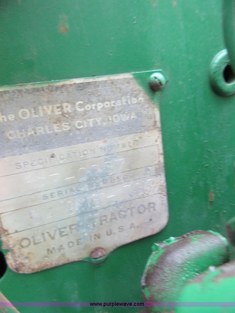 image for item D2469 Oliver Super 77 tractor