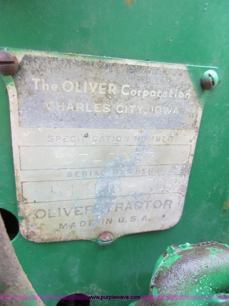 image for item D2469 Oliver Super 77 tractor