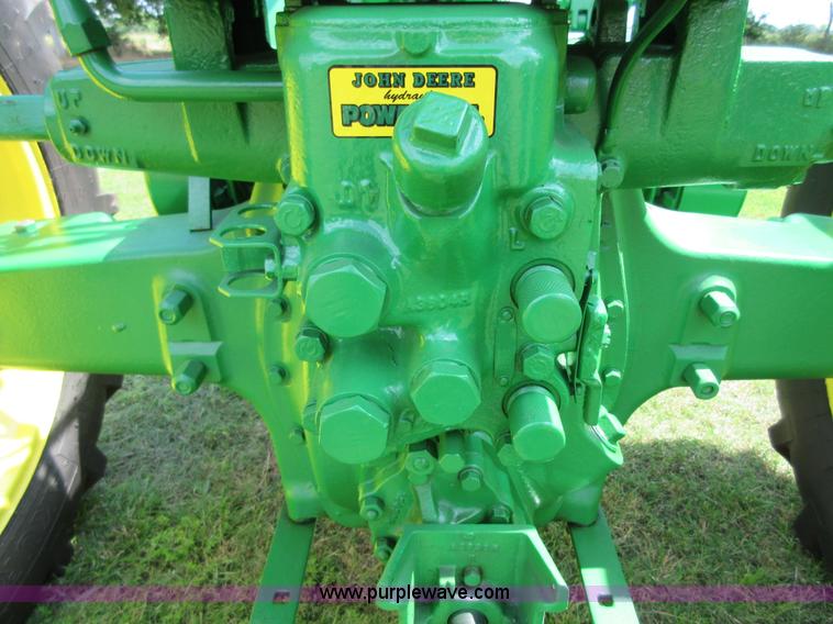 image for item D2472 1949 John Deere A tractor