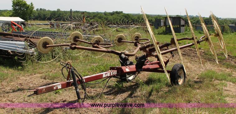 image for item F7842 M&W RC456 10 wheel hay rake
