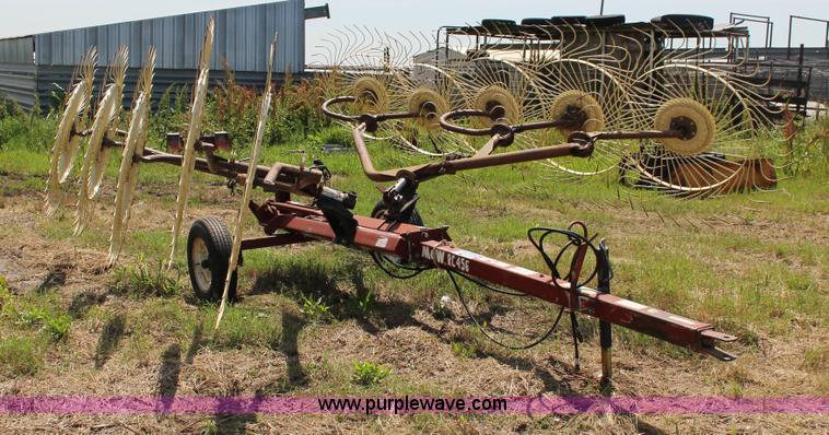 image for item F7842 M&W RC456 10 wheel hay rake