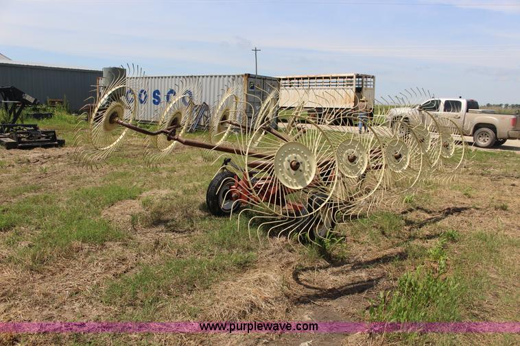 image for item F7842 M&W RC456 10 wheel hay rake