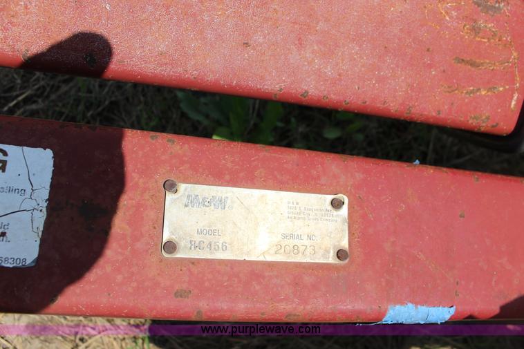 image for item F7842 M&W RC456 10 wheel hay rake