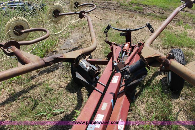 image for item F7842 M&W RC456 10 wheel hay rake