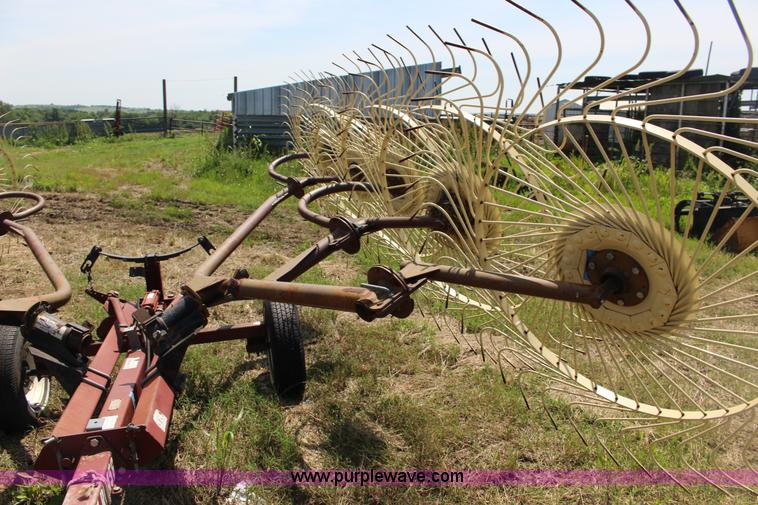 image for item F7842 M&W RC456 10 wheel hay rake