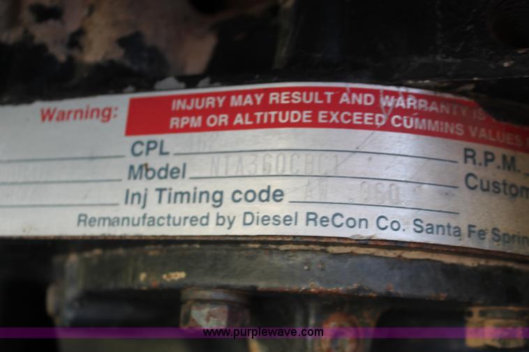 image for item H5808 1984 John Deere 8850 4WD tractor with Kinze repower