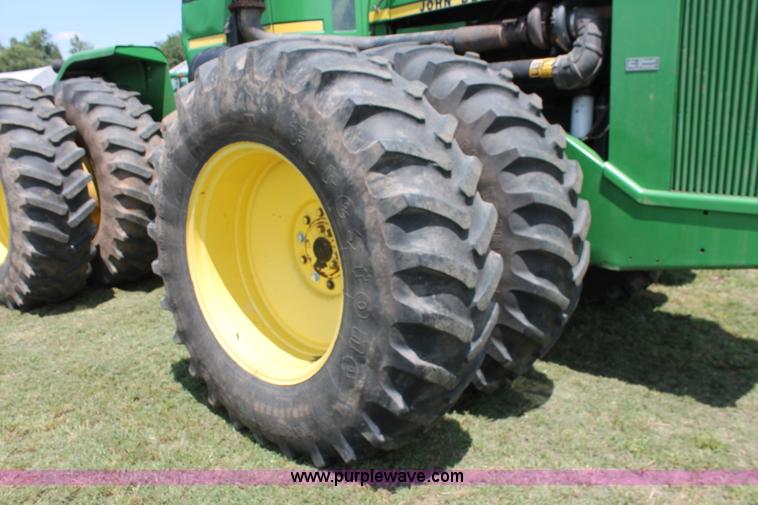 image for item H5808 1984 John Deere 8850 4WD tractor with Kinze repower