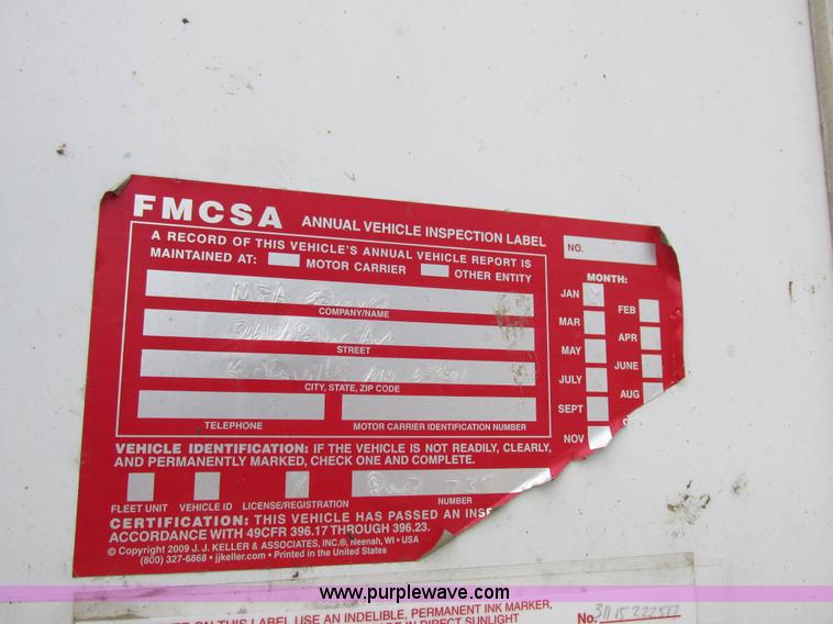 image for item K2149 1995 Wilson DWCH-100 double hopper bottom grain trailer