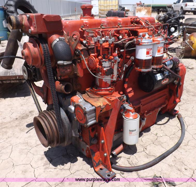 image for item K3978 Perkins A6-372 six cylinder diesel engine