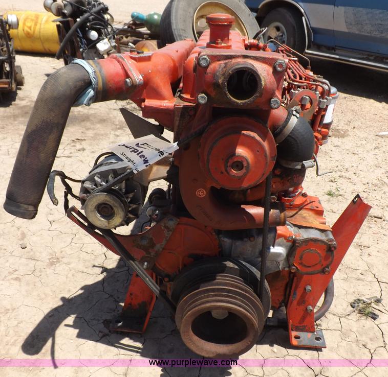 image for item K3978 Perkins A6-372 six cylinder diesel engine