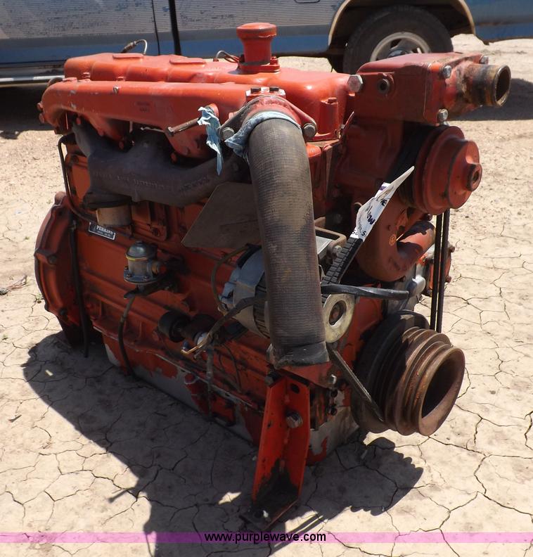image for item K3978 Perkins A6-372 six cylinder diesel engine