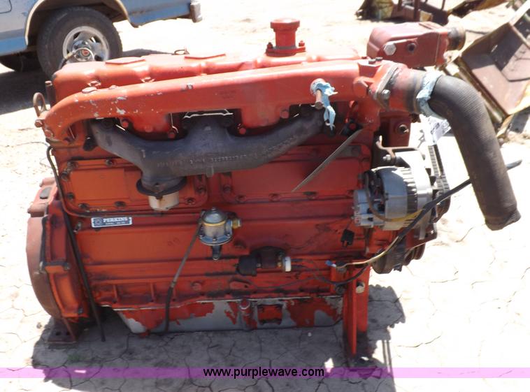image for item K3978 Perkins A6-372 six cylinder diesel engine