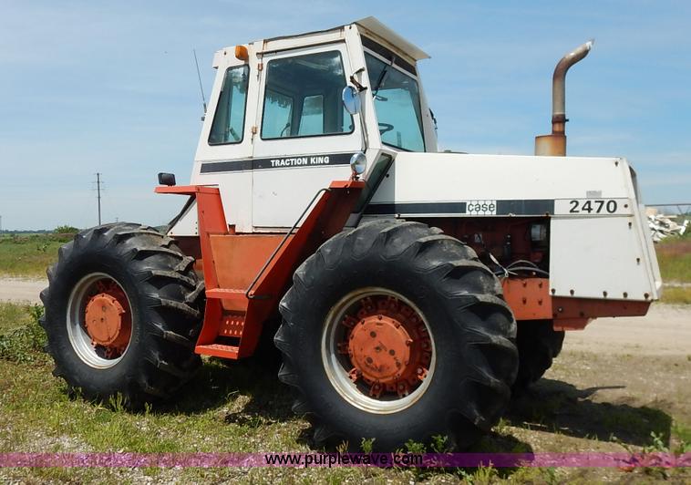 image for item K7423 1974 Case 2470 Traction King 4WD tractor