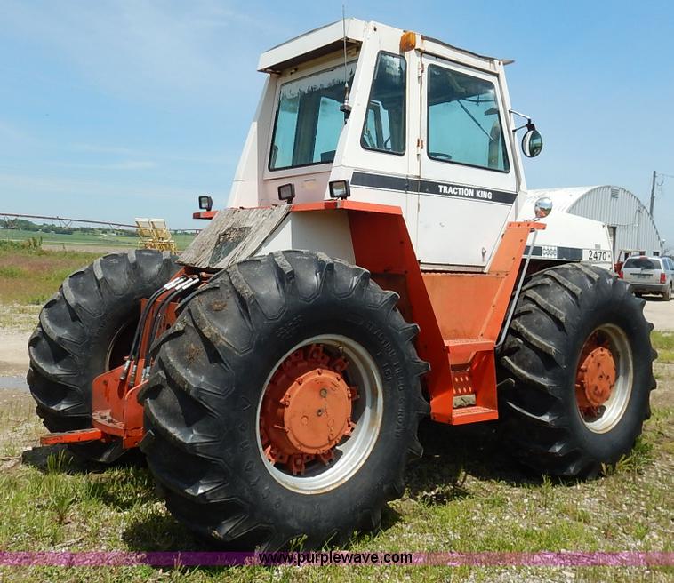 image for item K7423 1974 Case 2470 Traction King 4WD tractor