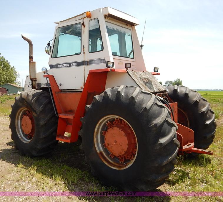 image for item K7423 1974 Case 2470 Traction King 4WD tractor