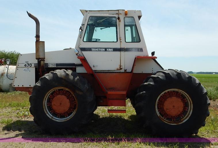 image for item K7423 1974 Case 2470 Traction King 4WD tractor