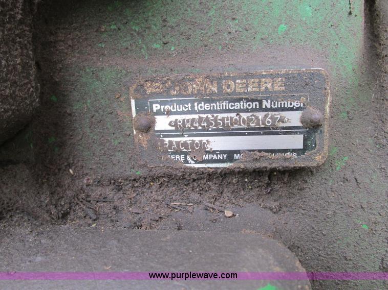 image for item R9308 1989 John Deere 4455 tractor