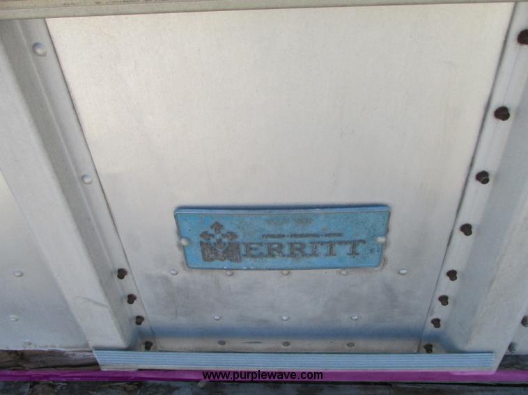 image for item R9309 Merritt aluminum cattle box