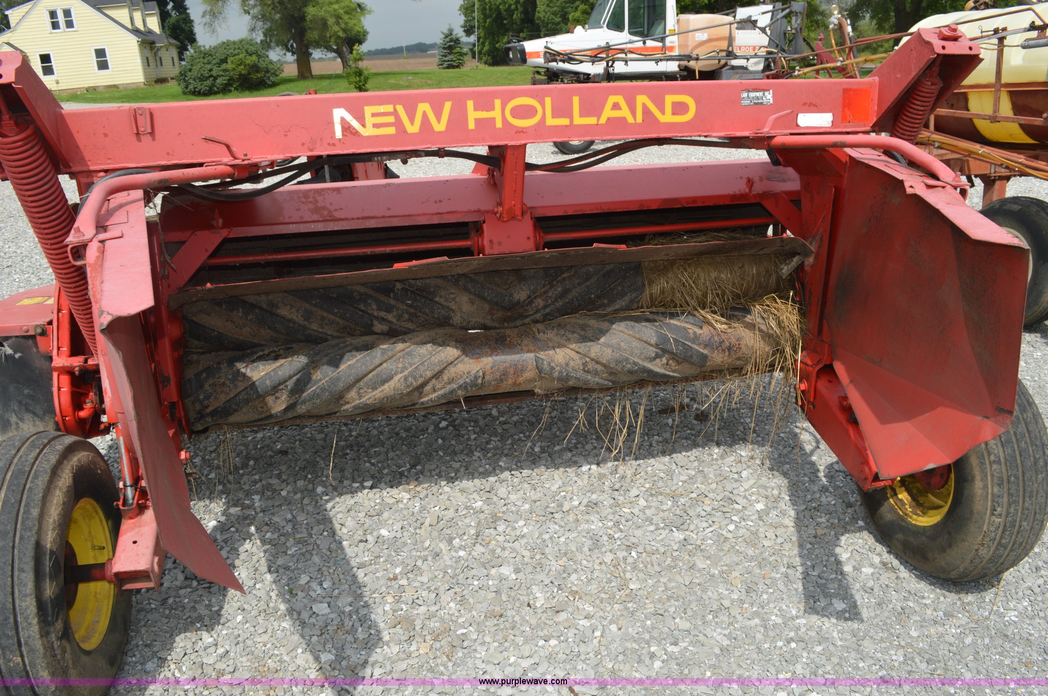... Holland 411 discbine mower Full size in new window ...