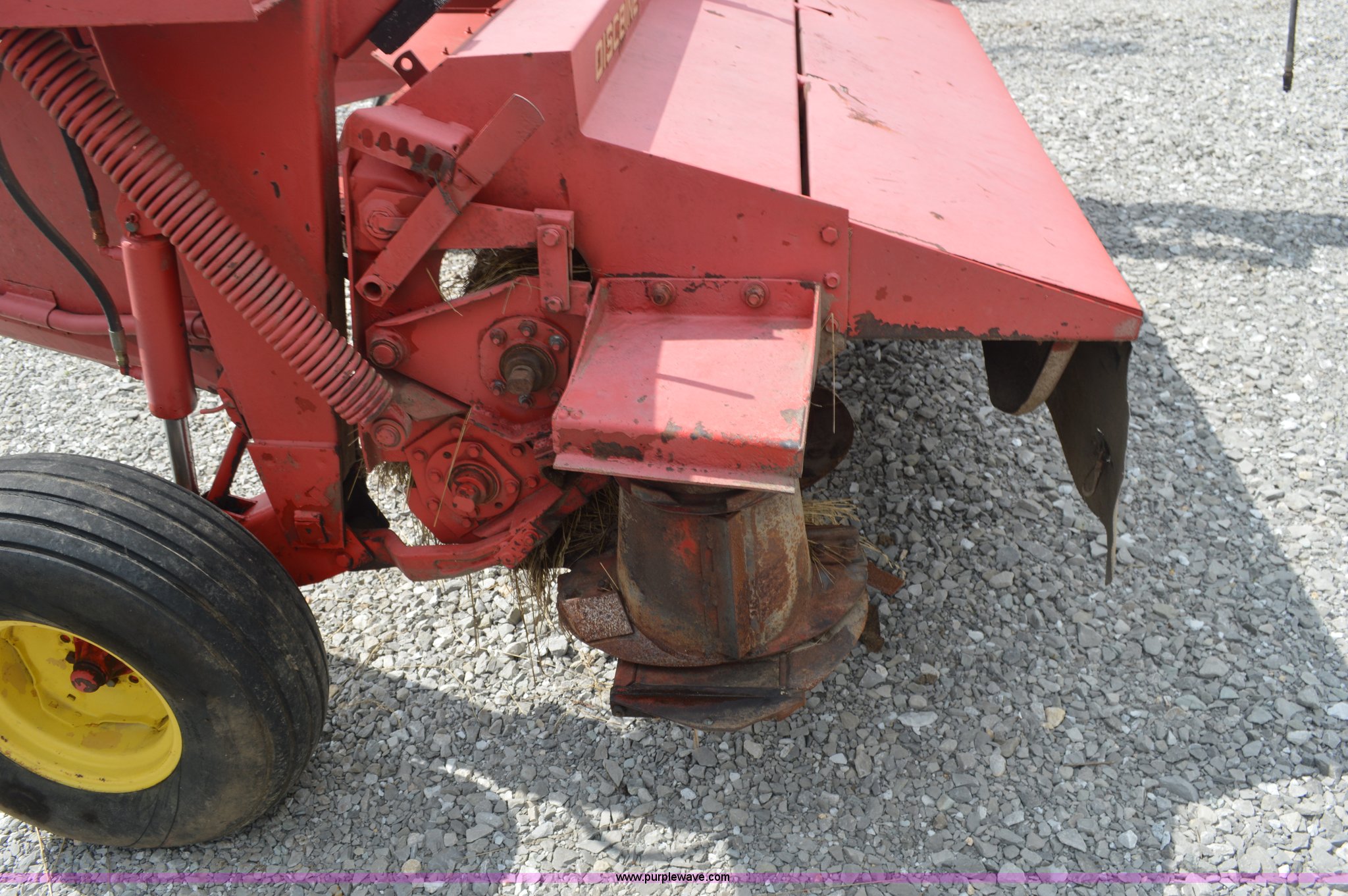 ... Holland 411 discbine mower Full size in new window ...