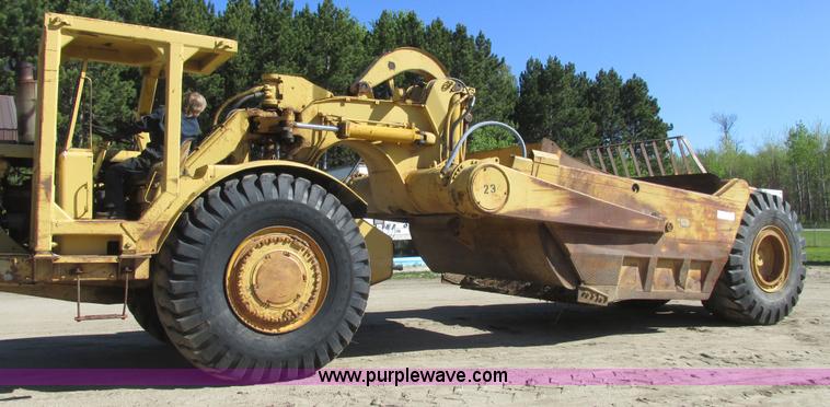 image for item A8805 1964 Caterpillar 631B conventional scraper