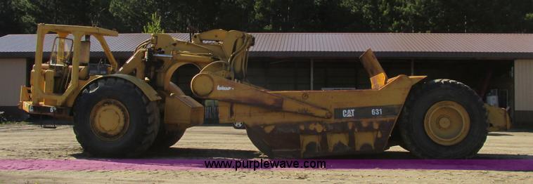 image for item A8806 1965 Caterpillar 631B conventional scraper