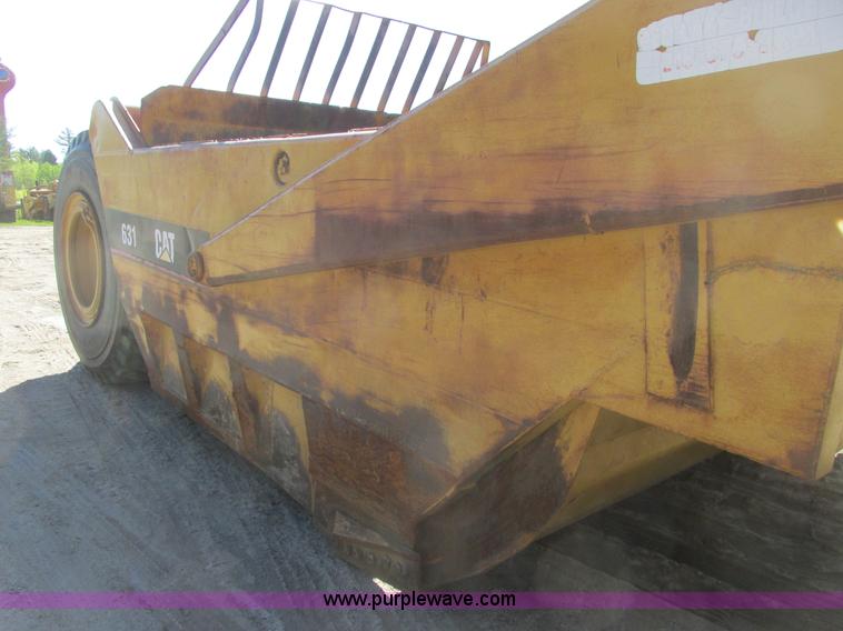 image for item A8806 1965 Caterpillar 631B conventional scraper