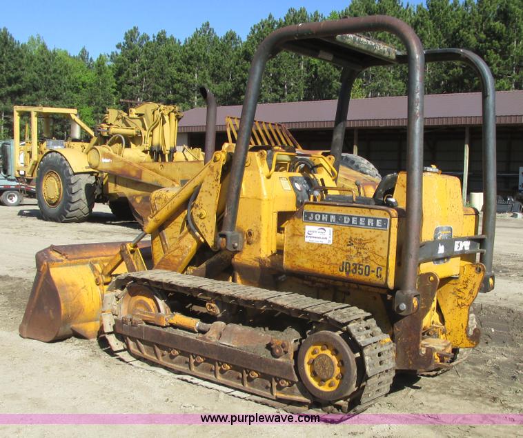 image for item A8807 1977 John Deere 350C track loader