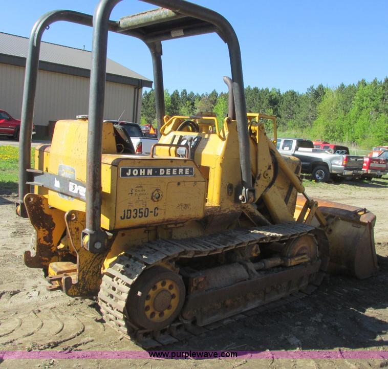 image for item A8807 1977 John Deere 350C track loader