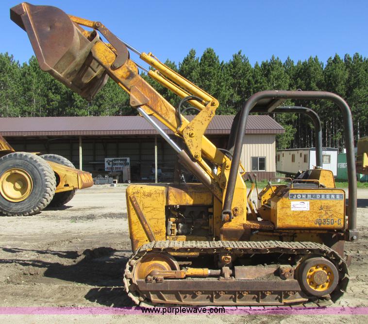 image for item A8807 1977 John Deere 350C track loader