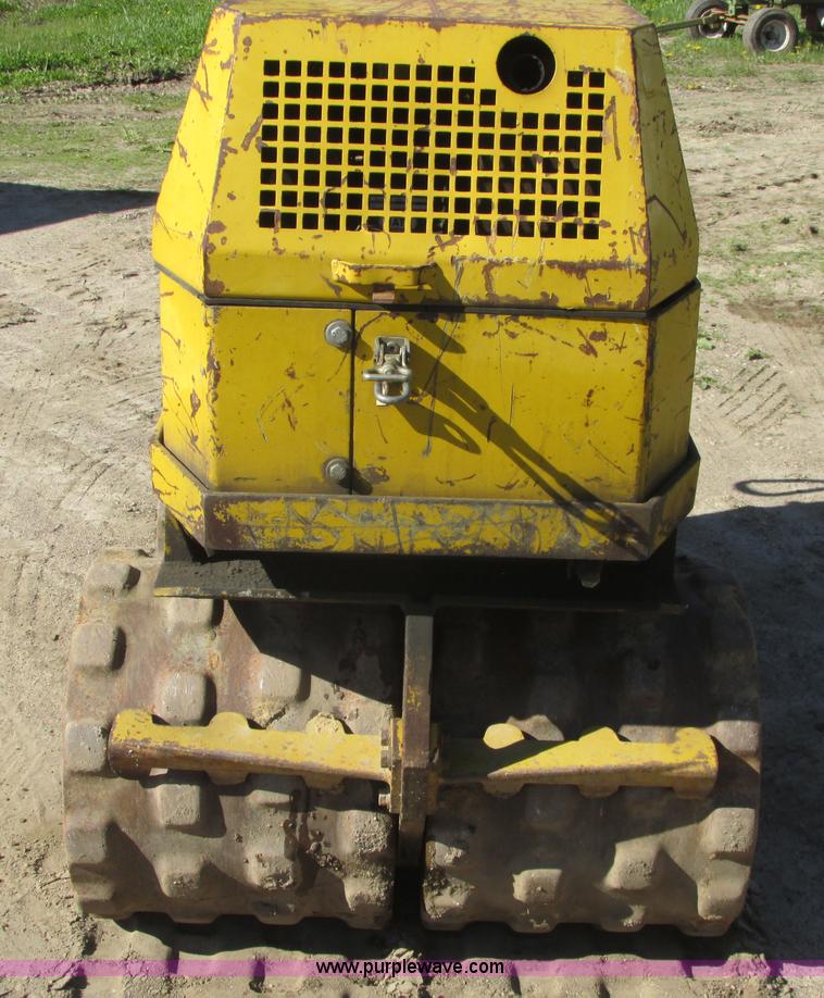 image for item A8830 1995 Rammax RW1404 double drum vibratory trench compactor