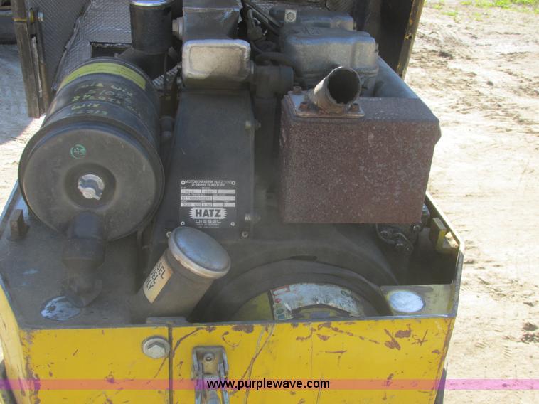 image for item A8830 1995 Rammax RW1404 double drum vibratory trench compactor