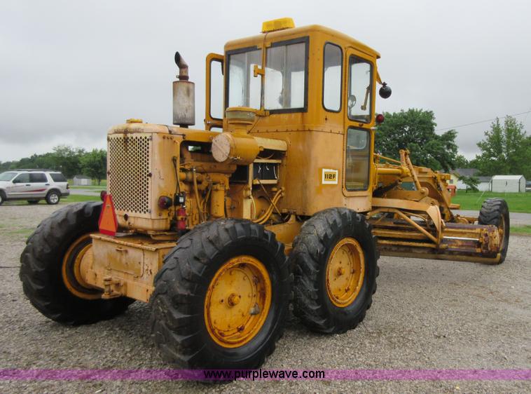 image for item D2467 1971 Caterpillar 112F rigid frame motor grader