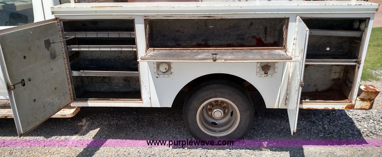 image for item F7825 1984 Ford F350 utility truck