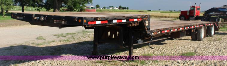 image for item F7838 2014 Maurer drop deck trailer