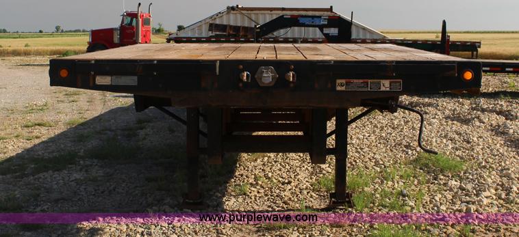 image for item F7838 2014 Maurer drop deck trailer