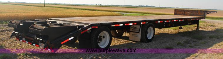 image for item F7838 2014 Maurer drop deck trailer