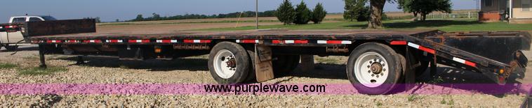 image for item F7838 2014 Maurer drop deck trailer