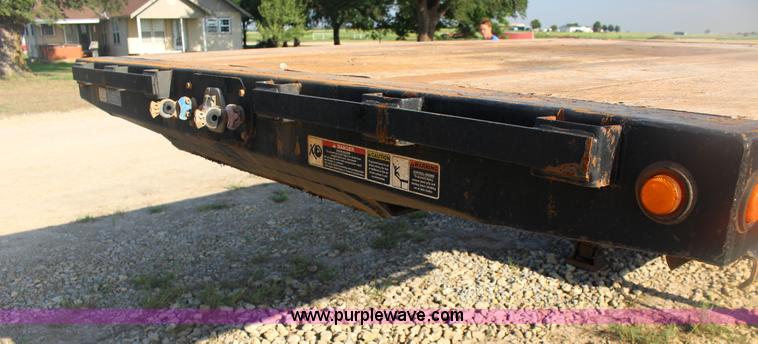 image for item F7838 2014 Maurer drop deck trailer