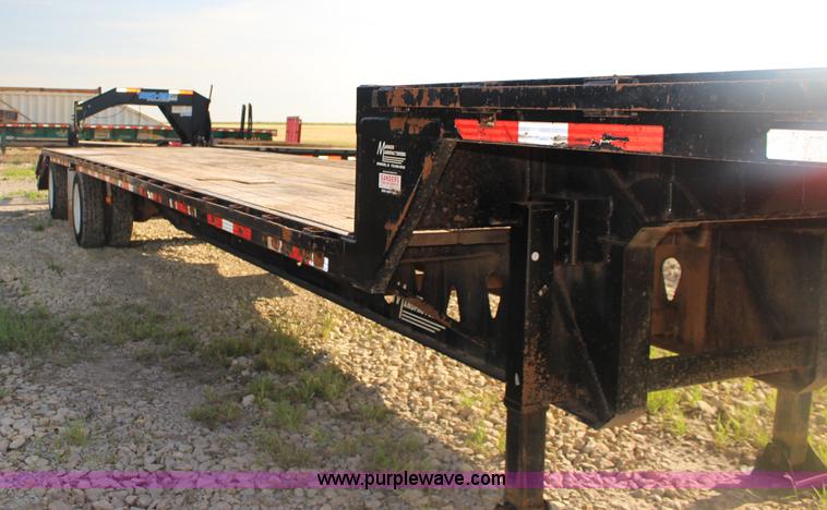 image for item F7838 2014 Maurer drop deck trailer