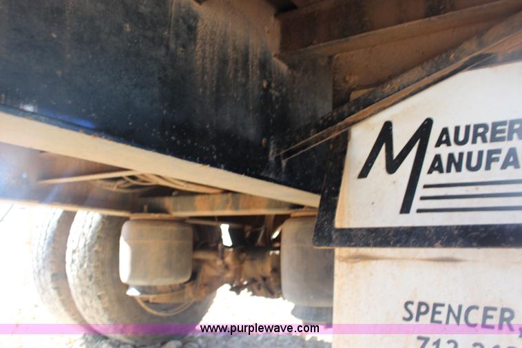 image for item F7838 2014 Maurer drop deck trailer