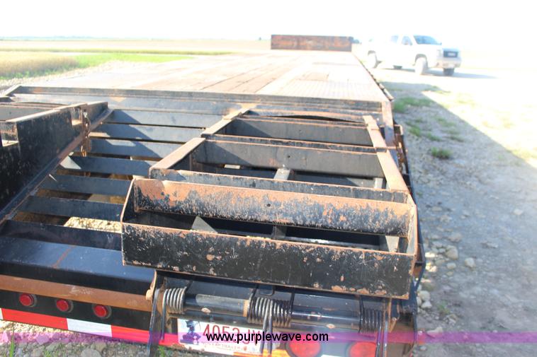 image for item F7838 2014 Maurer drop deck trailer