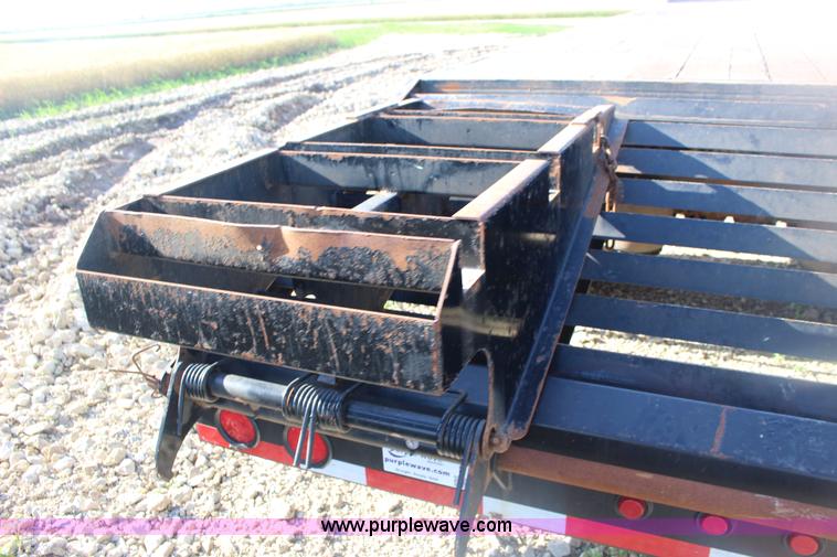 image for item F7838 2014 Maurer drop deck trailer