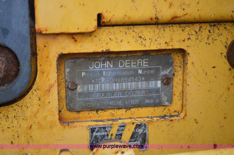 image for item G3603 2000 John Deere 450H LT dozer