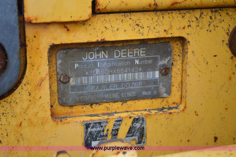 image for item G3603 2000 John Deere 450H LT dozer