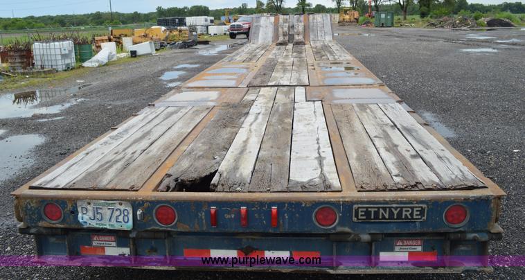 image for item G3605 1996 Etnyre SR35TL3-T1 equipment trailer