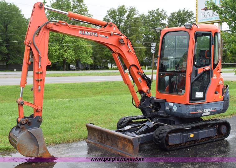 image for item H5056 2008 Kubota KX91-3 compact excavator